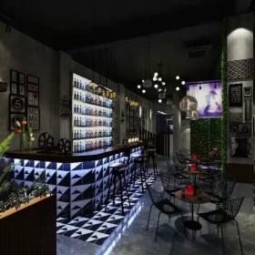 甘肅武威市拉維清吧沙發桌椅定制案例